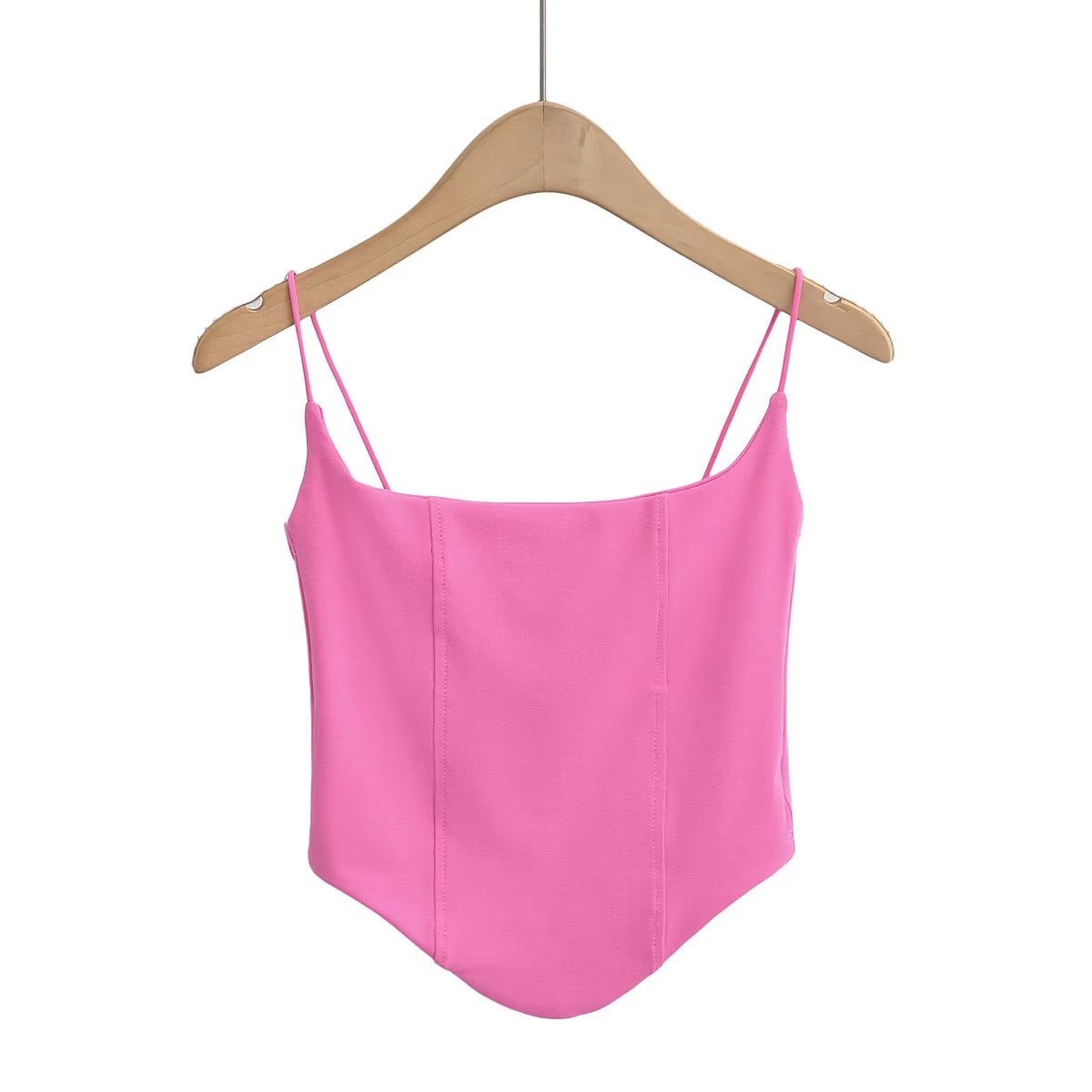 's Boning Corset Waist Tight Curved Short Camisole Slim Fit Side