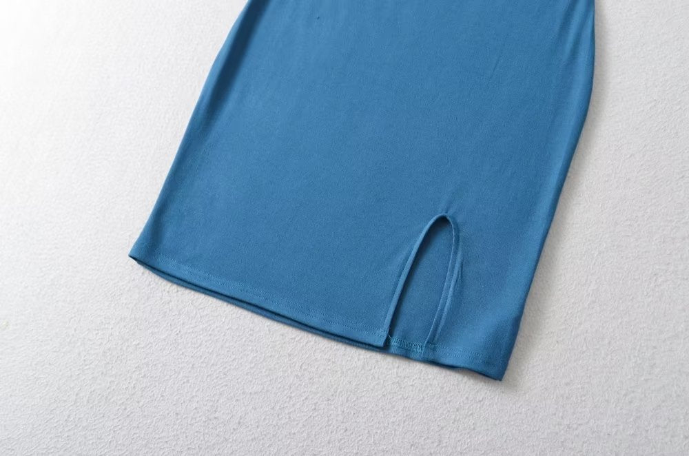 Halter Backless Cutout Bodycon Mini Dress