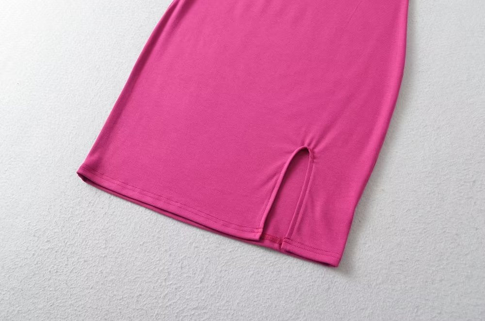 Halter Backless Cutout Bodycon Mini Dress