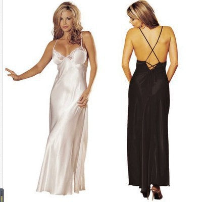 Silk Dress Pajamas Lingerie