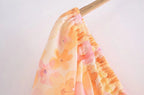 Chiffon Dream Printed Tape Lining Slim Dress