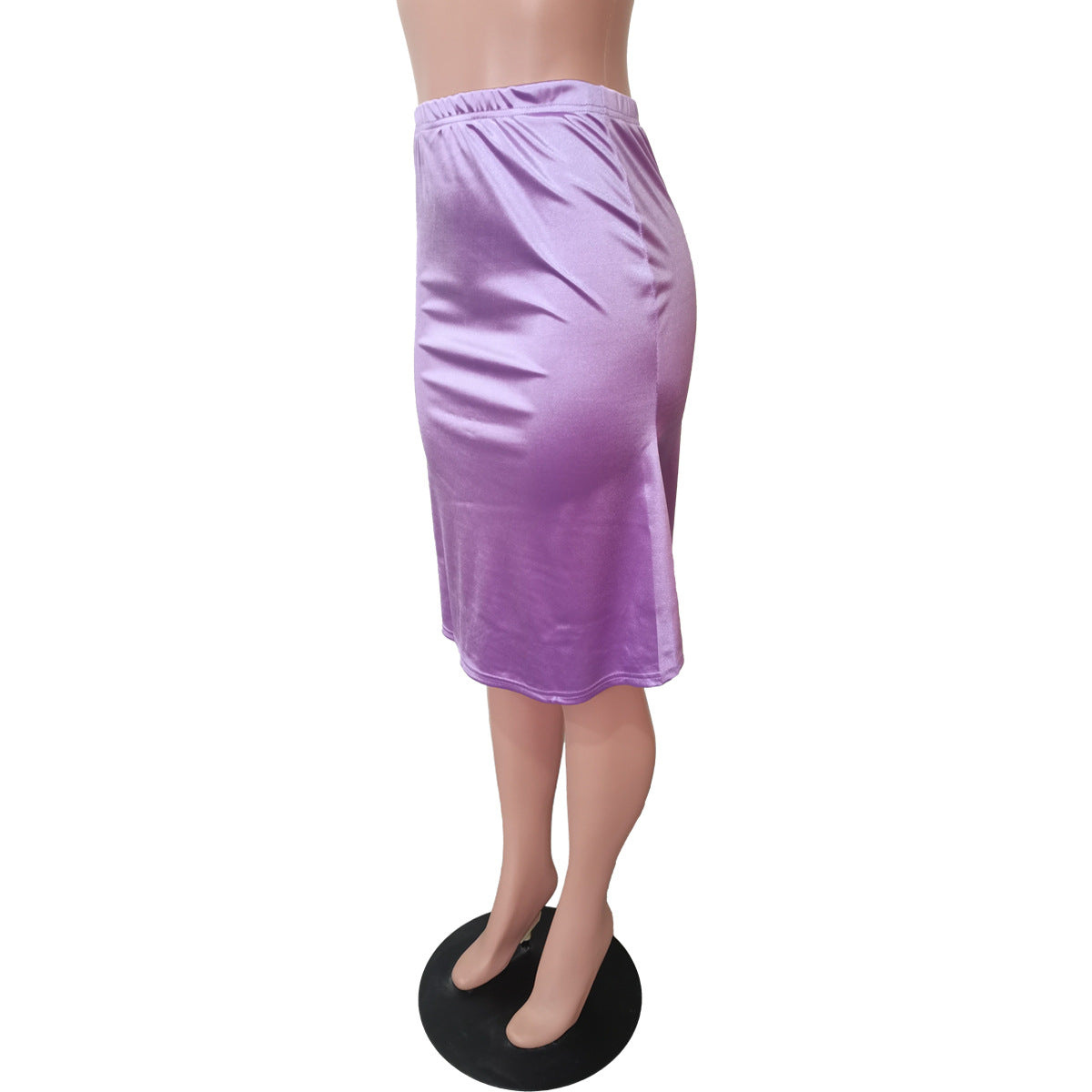 Women's Spring Summer Cute Solid Color Sheath Skirt