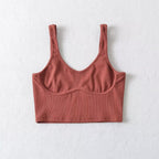 's Casual Sports Stretch Camisole Chest Paste Vest