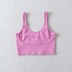 's Casual Sports Stretch Camisole Chest Paste Vest