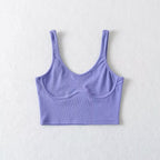's Casual Sports Stretch Camisole Chest Paste Vest