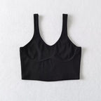 's Casual Sports Stretch Camisole Chest Paste Vest