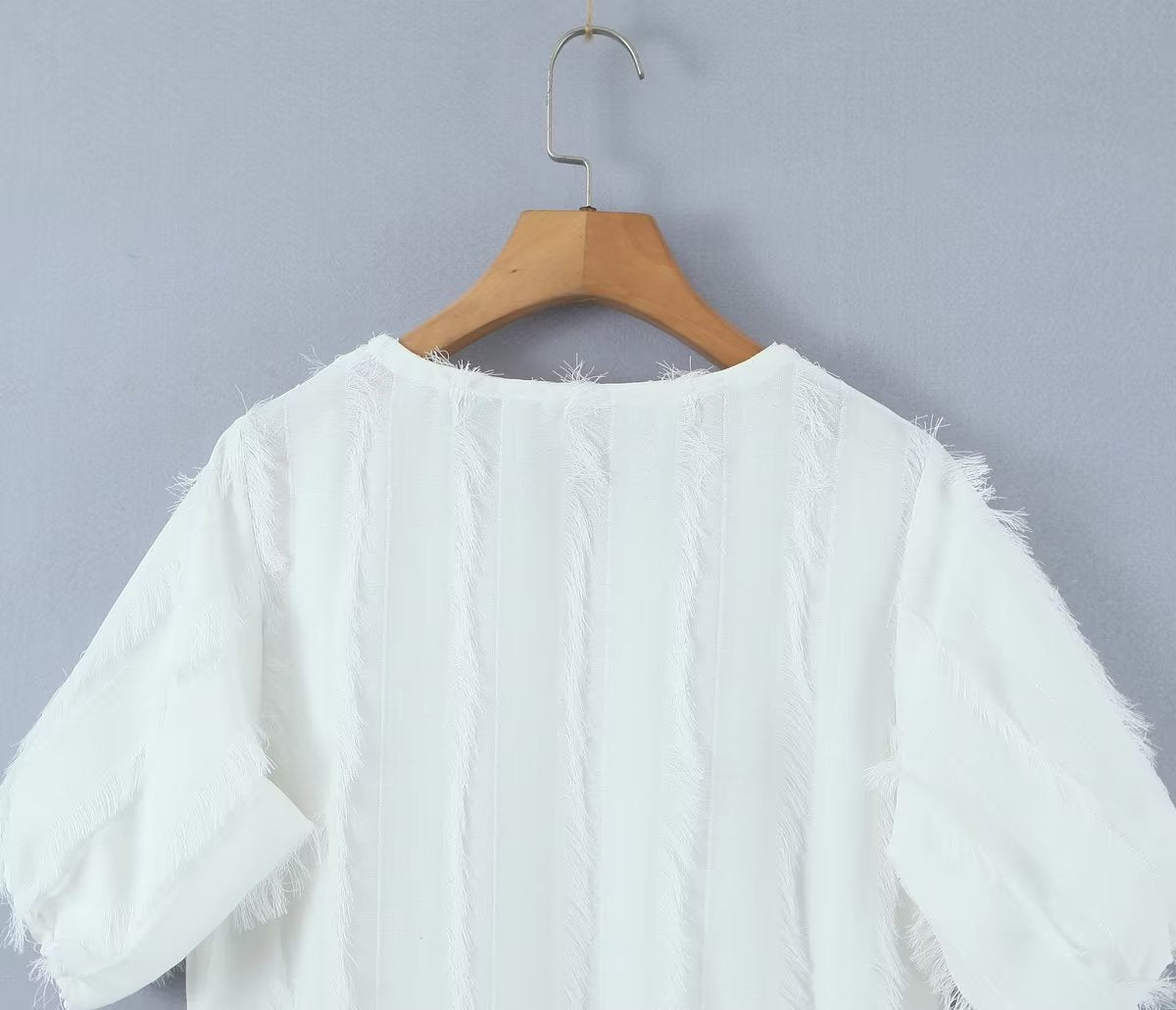 Women's Princess Petti Bubble Sleeve V Neck Dress