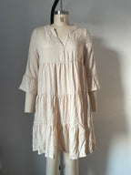 Women's Casual V Neck A Line Vacation Dress