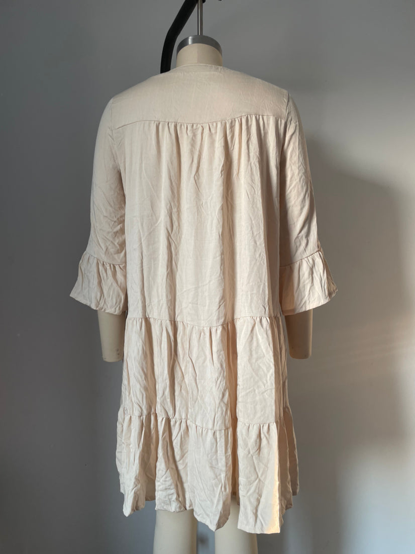 Women's Casual V Neck A Line Vacation Dress