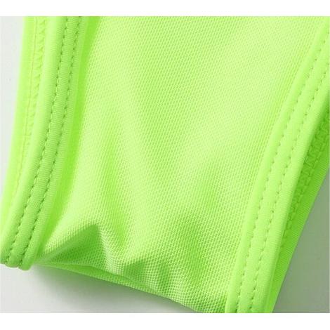 Solid Color One-piece Swimwear