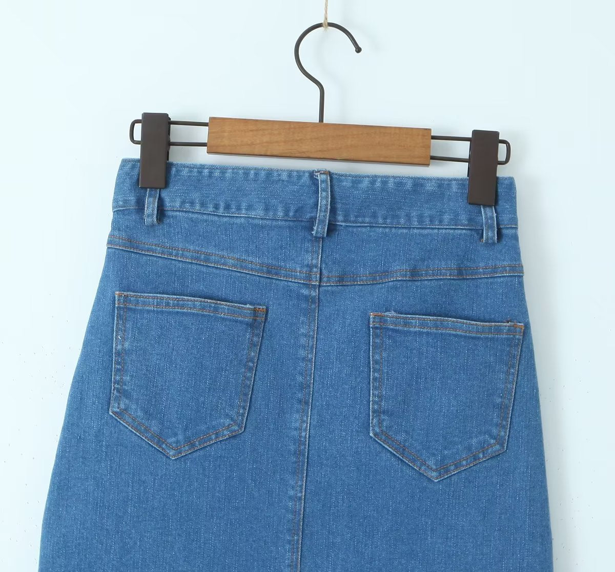 Women's Front Slit Wild Slim Fit Office Overknee Spring High Skirt