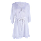 Rayon Neck Cover Up Swimwear
