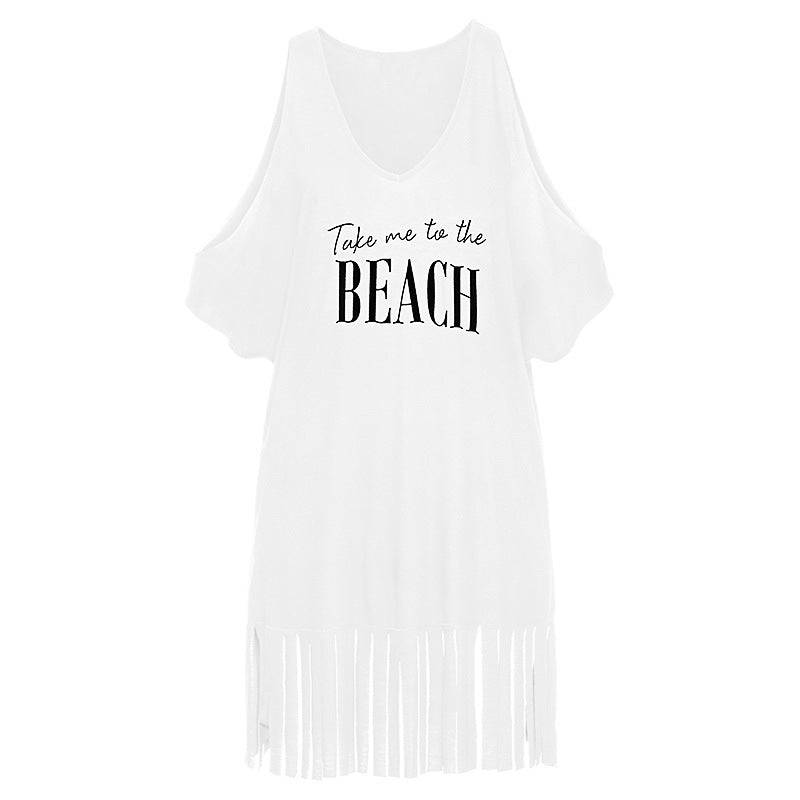 Cotton Tassel Bikini Swimwear