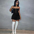 Cutout Eyelet Sleeveless Dress