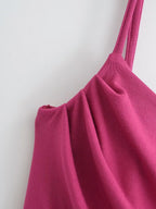 Spaghetti-Strap Slim-Fit Maxi Dress