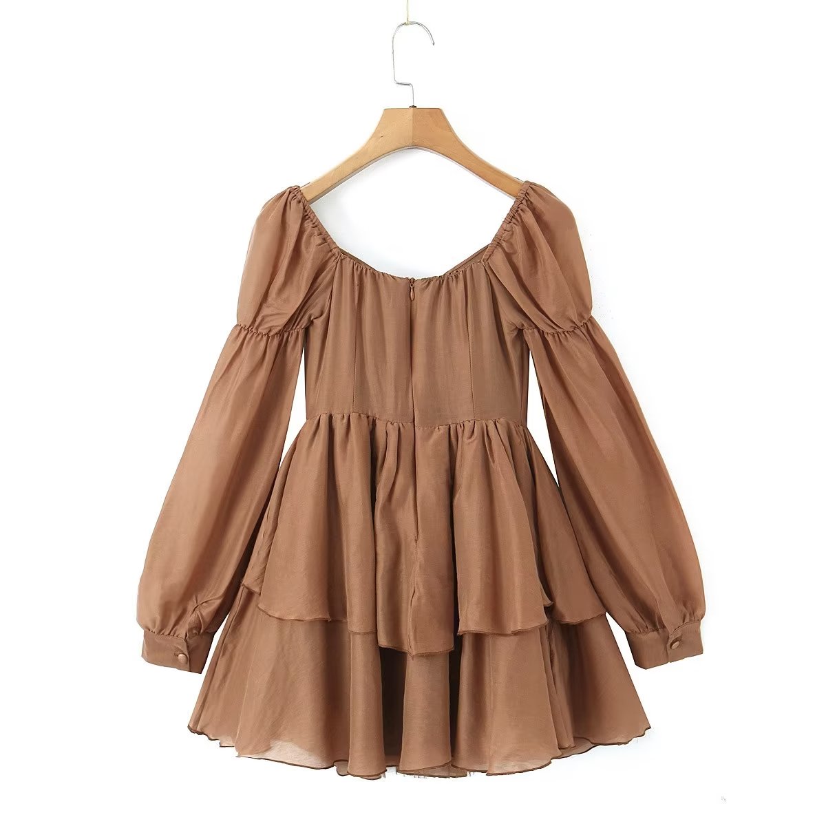 Women's Floral Off-Shoulder Tiered Mini Dress