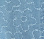 Women's Beard Washed Worn Denim Skirt
