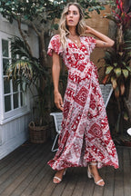 Bright red
