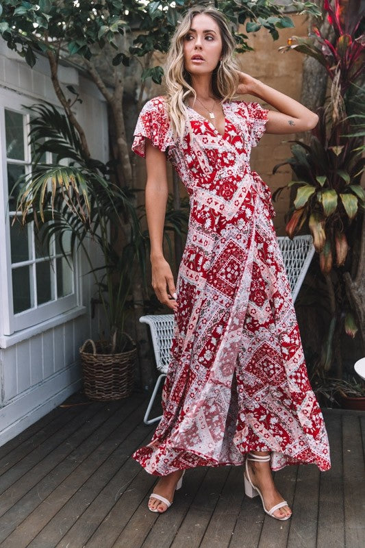 Bright red