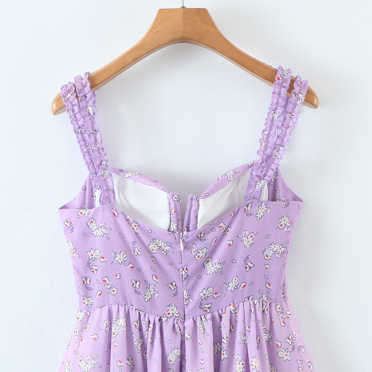 Printed Tiered Slip Dress