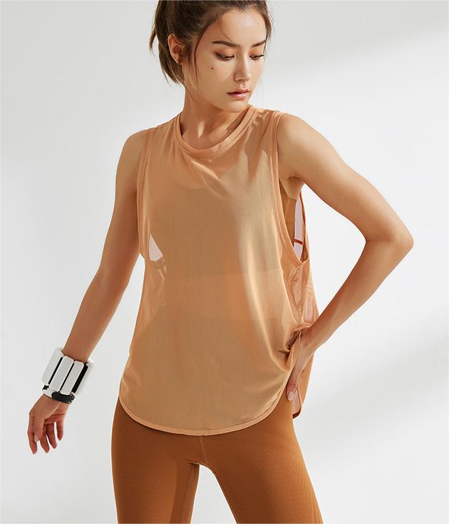 Women's Mesh Breathable Sports Top