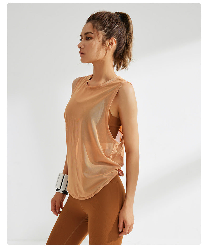 Women's Mesh Breathable Sports Top