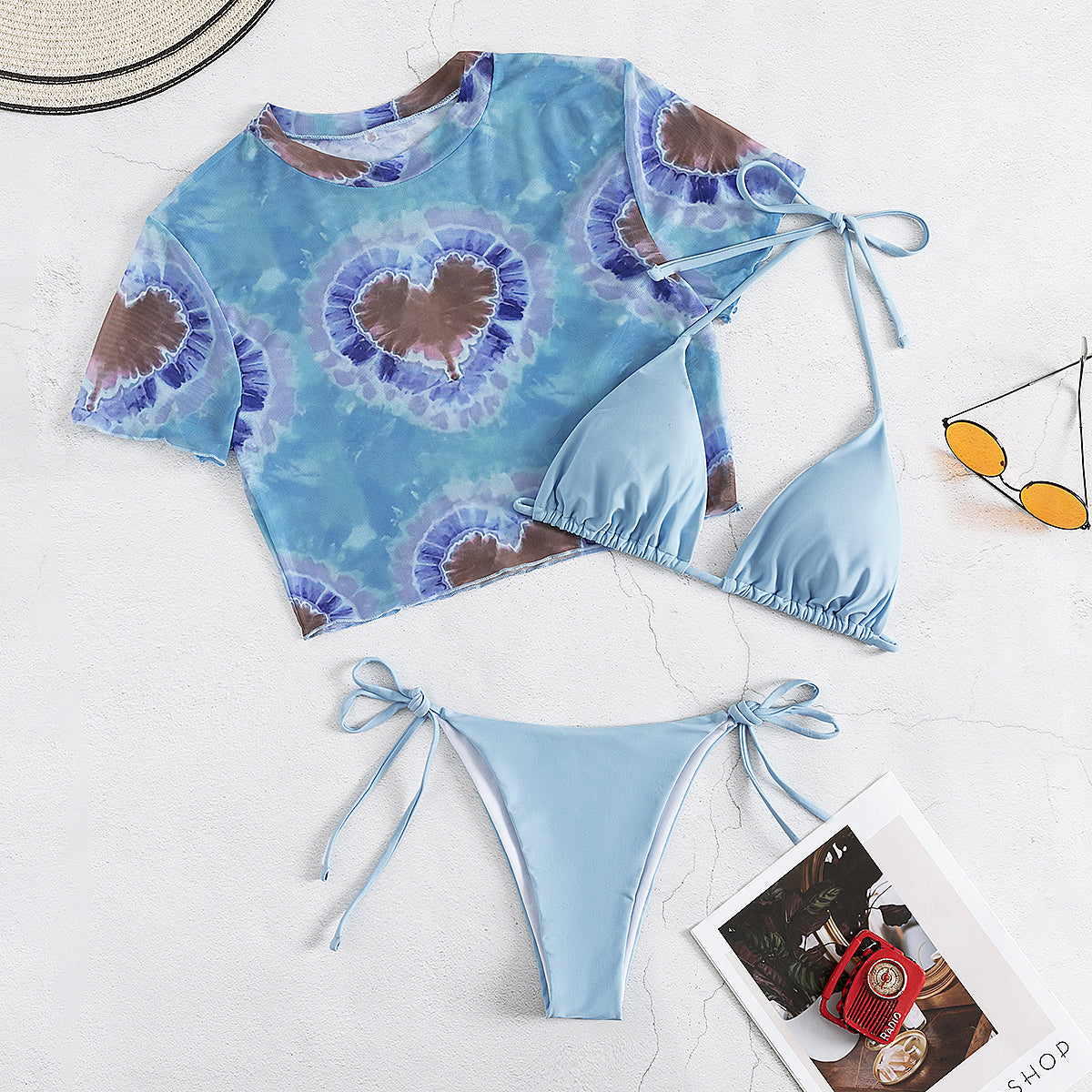 Three Short Bikini Swimwear