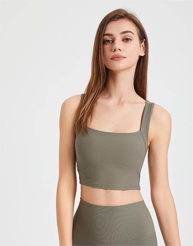 Women's Fixed-Cup Quick-Dry Sports Bra