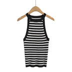 Knit Halter Neck Vest Top