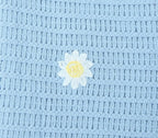 Homemade Southeast Asian Holiday Travel Little Daisy Crocheted Suit Knitted Sling With Shorts Two-Piece Set