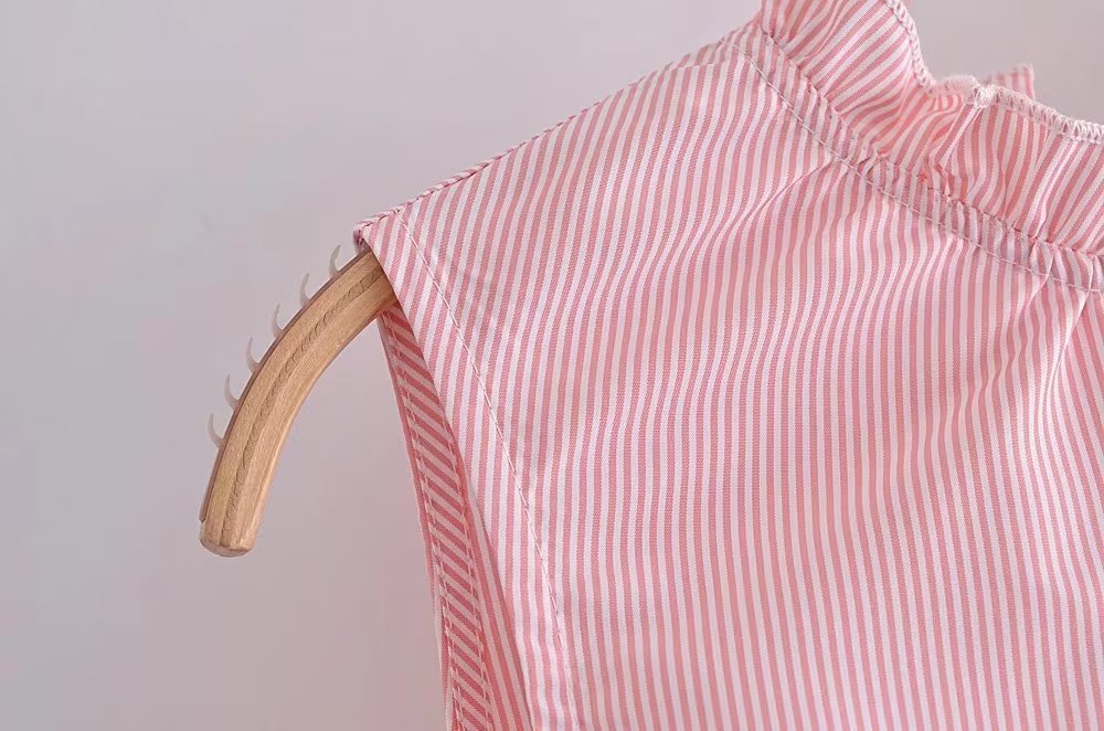 Women's Ruffled Short Sleeve A-Line Midi Dress