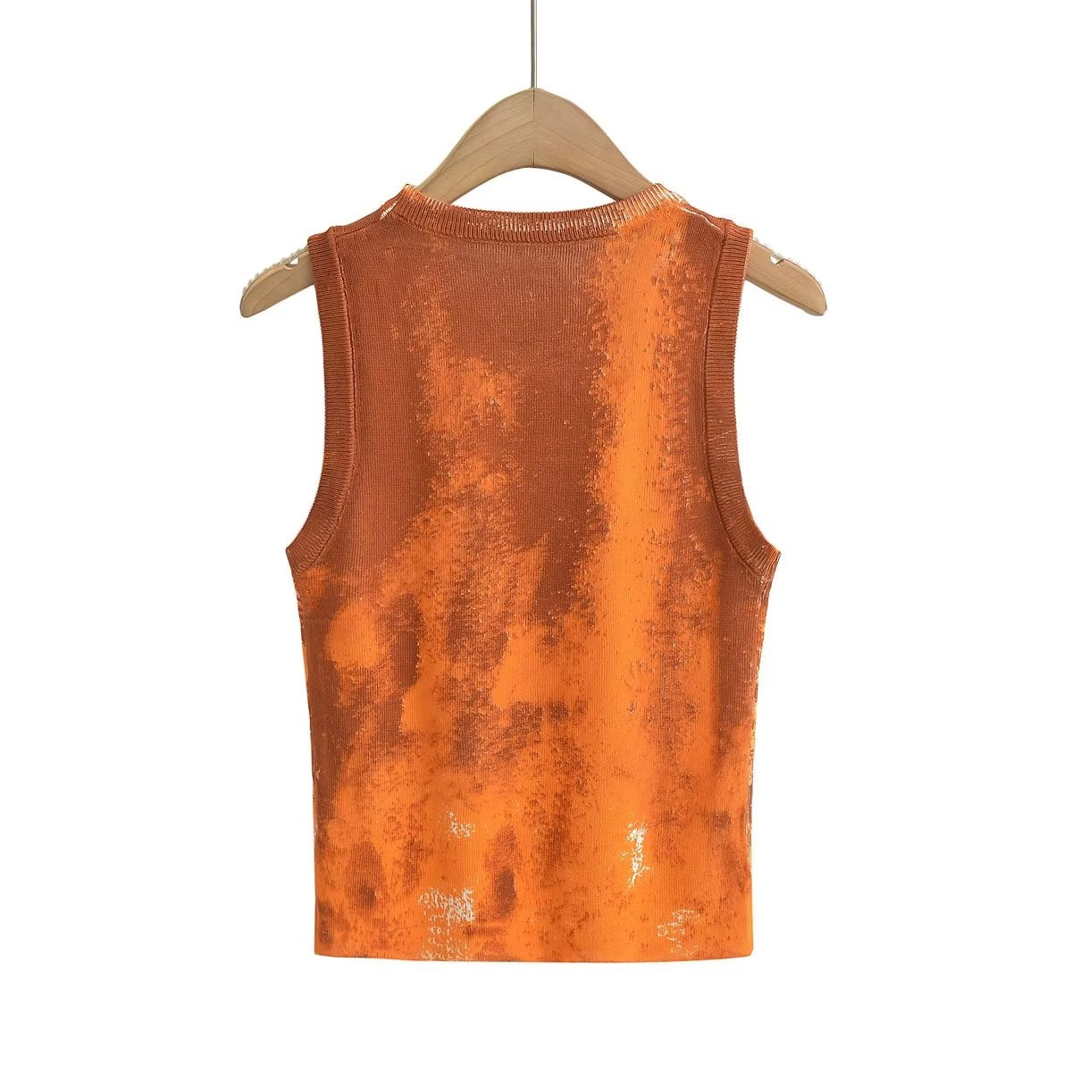 Cat Knit Sleeveless Vest Top