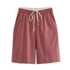 Summer Urban Matching Belt Vest Shorts Suit Set