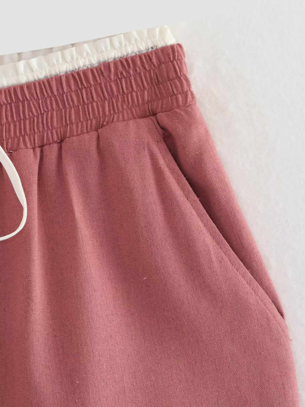 Summer Urban Matching Belt Vest Shorts Suit Set