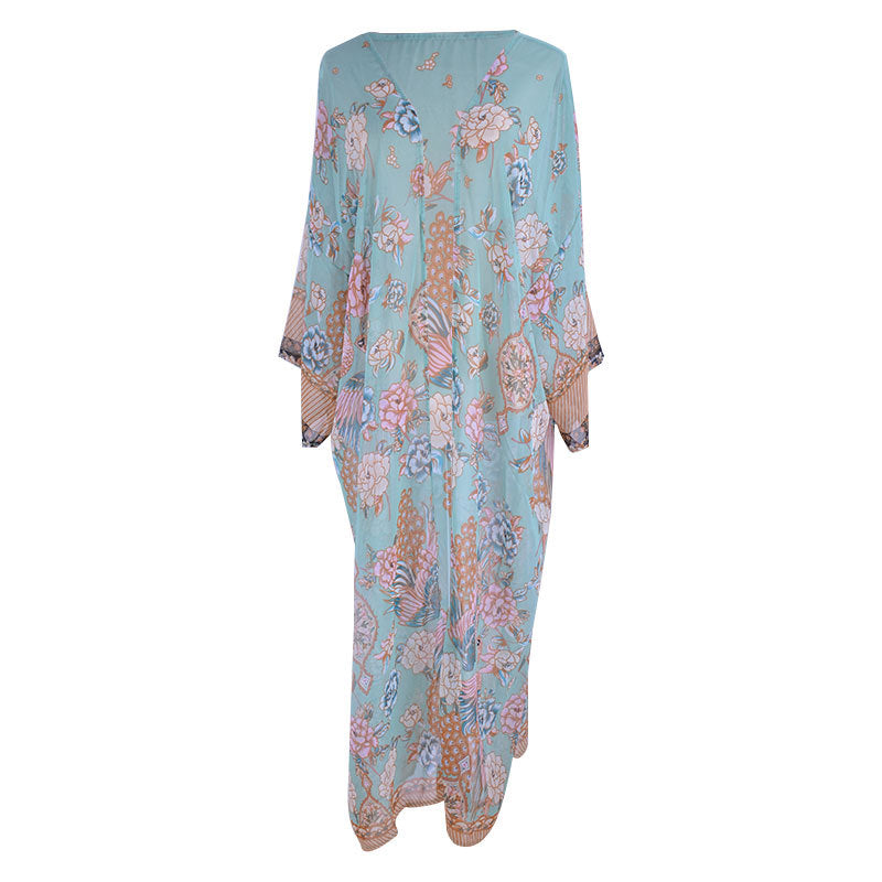 Chiffon Positioning One-piece Swimwear