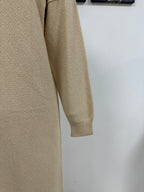 Autumn Winter Button Knitwear Dress Office Women Sweater Women