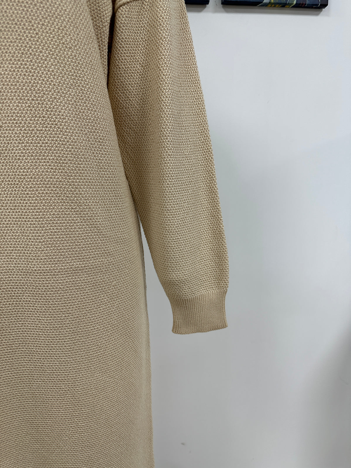 Autumn Winter Button Knitwear Dress Office Women Sweater Women