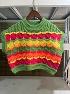 Women's Crochet Knitted Jacket