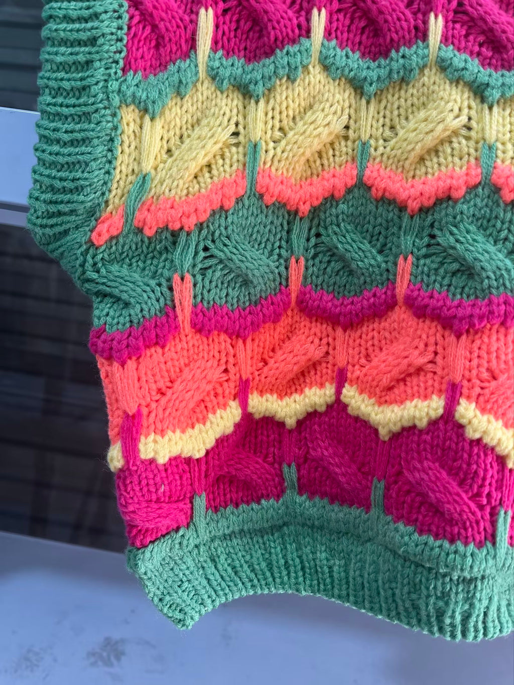 Women's Crochet Knitted Jacket
