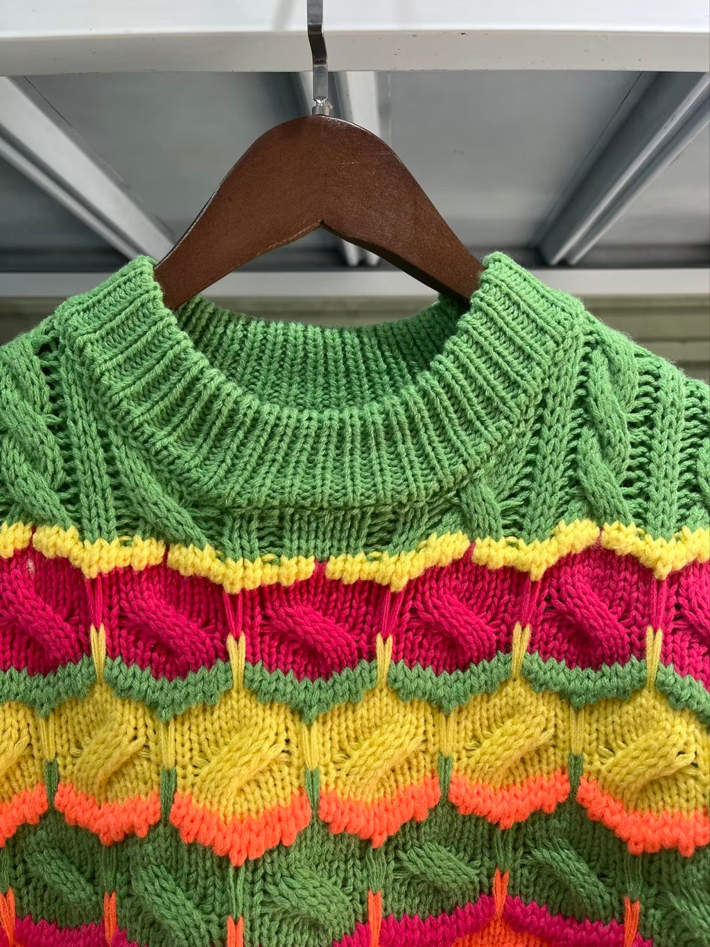 Women's Crochet Knitted Jacket