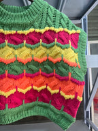 Women's Crochet Knitted Jacket