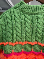 Women's Crochet Knitted Jacket