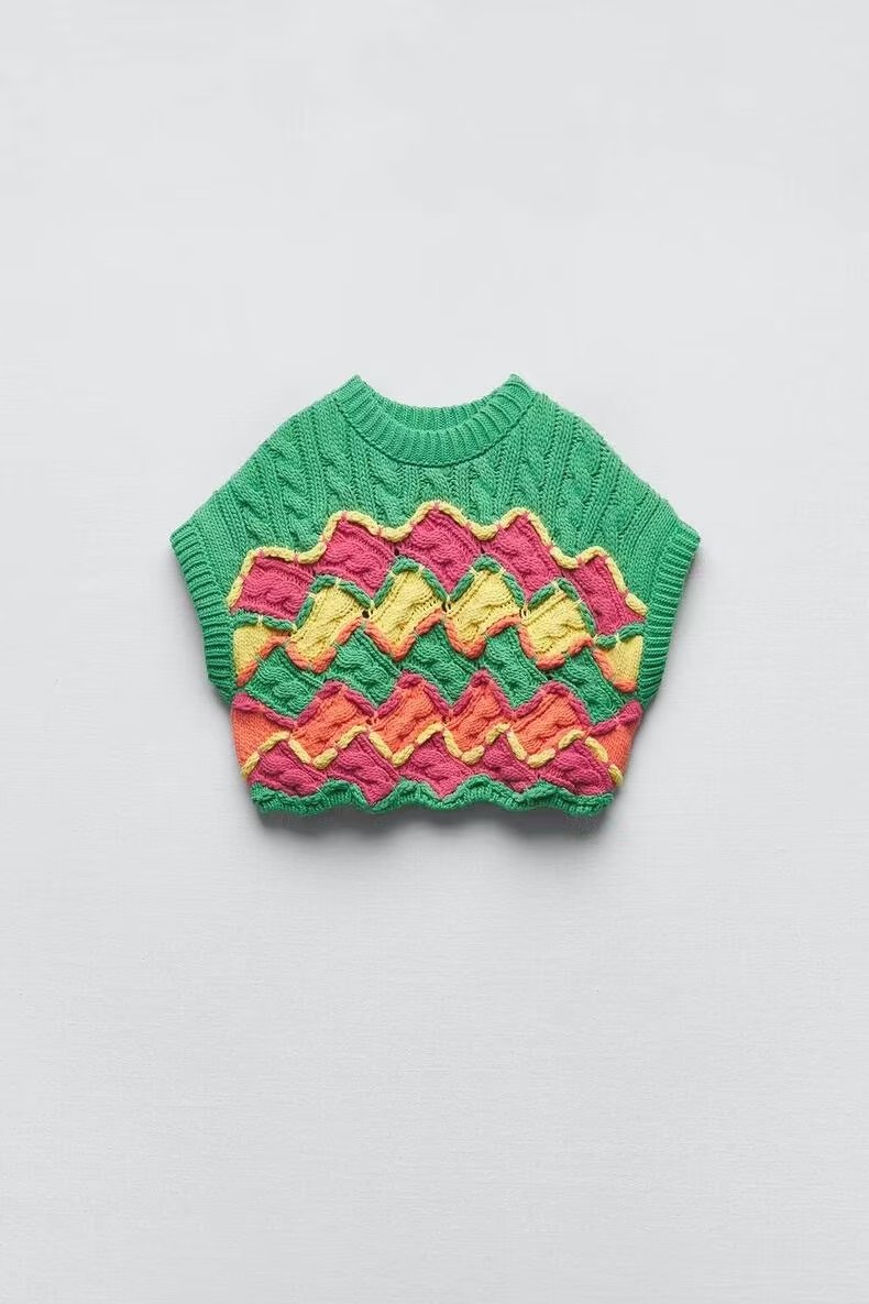 Women's Crochet Knitted Jacket