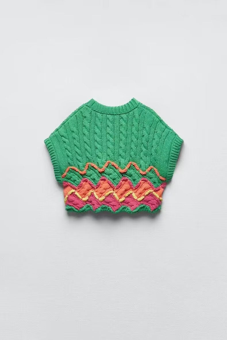 Women's Crochet Knitted Jacket