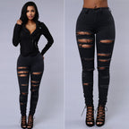 High Waist Summer Stretch Ripped Ankle Tied Skirt