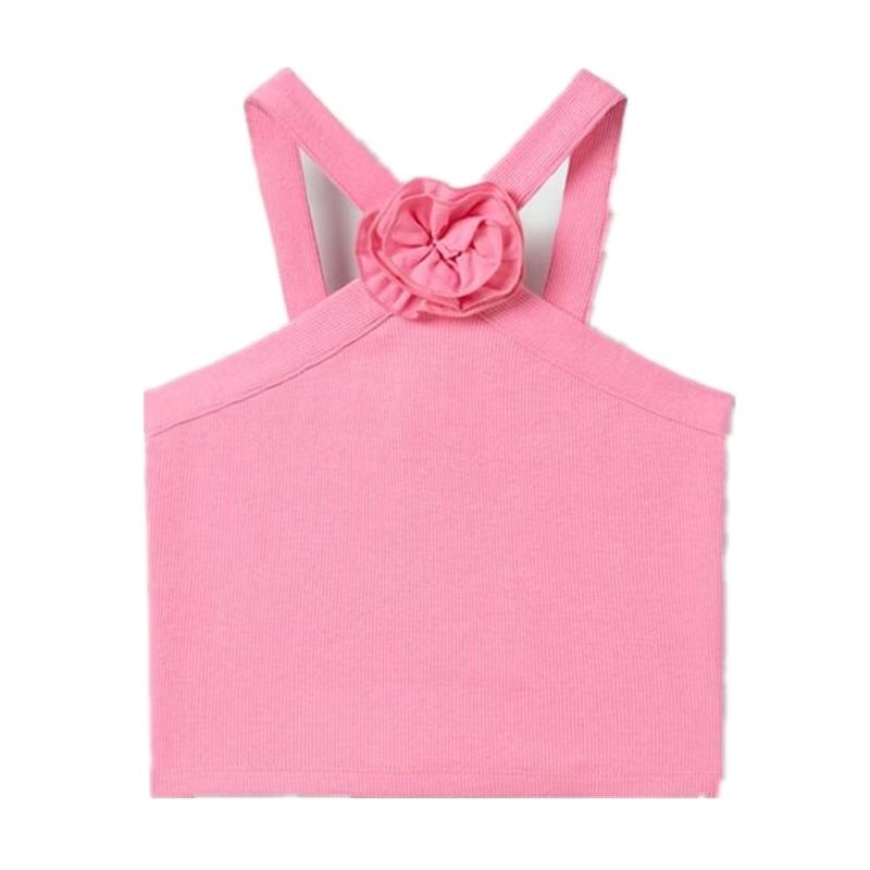 's Street Hanging Collar Knitted Vest Top