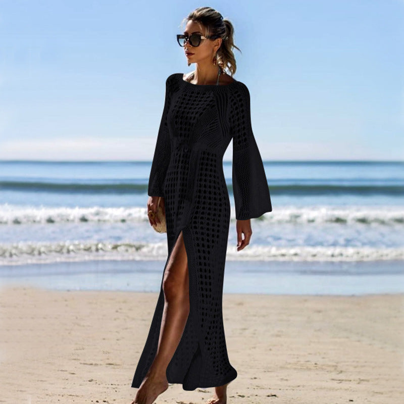 Women's Knit Long Sleeve Dress