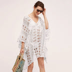 Cotton Hollow One-piece Swimwear