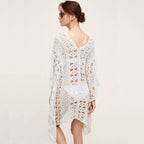Cotton Hollow One-piece Swimwear