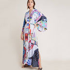 Rayon Printed Cover Up Swimwear